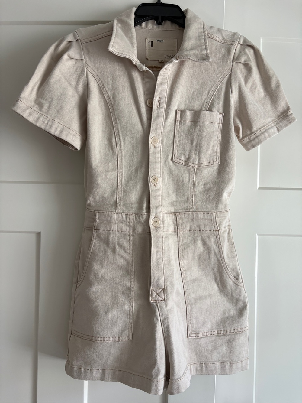 Pilcro Short Sleeved Romper
